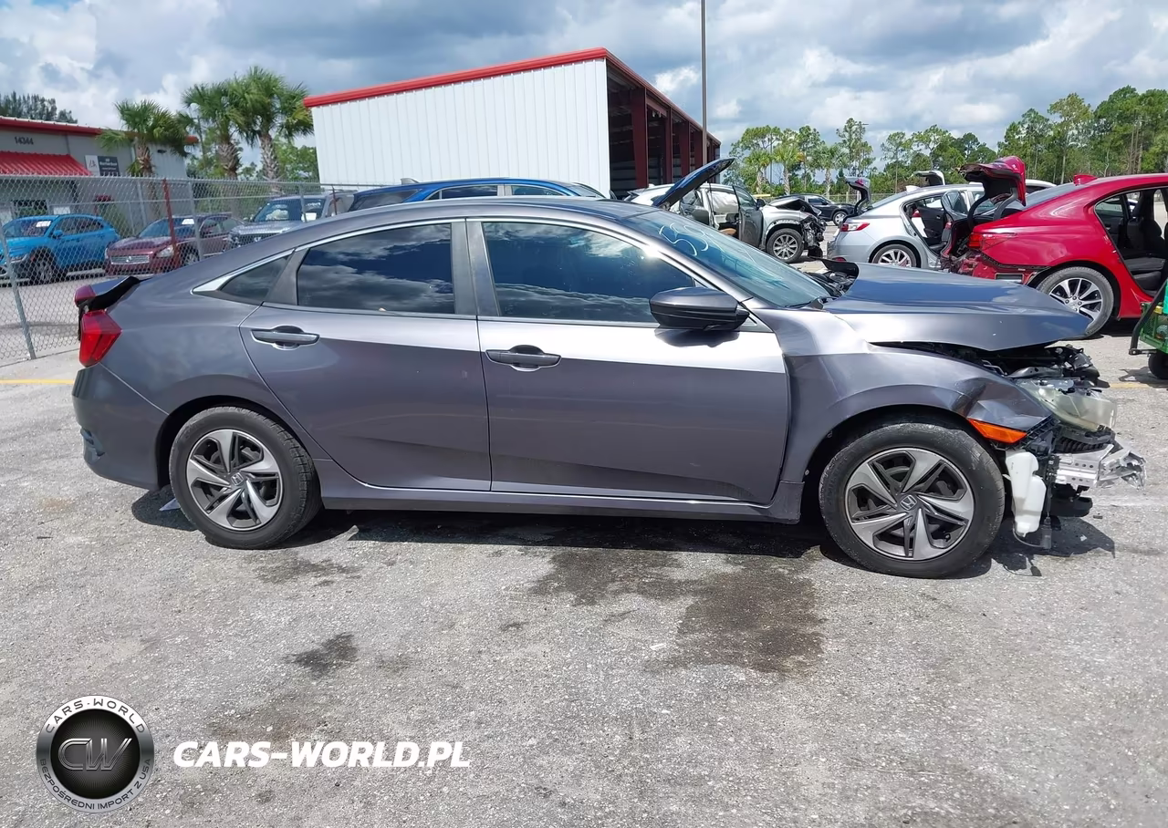 2020 Honda Civic Lx VIN:19XFC2F61LE005597 - 14