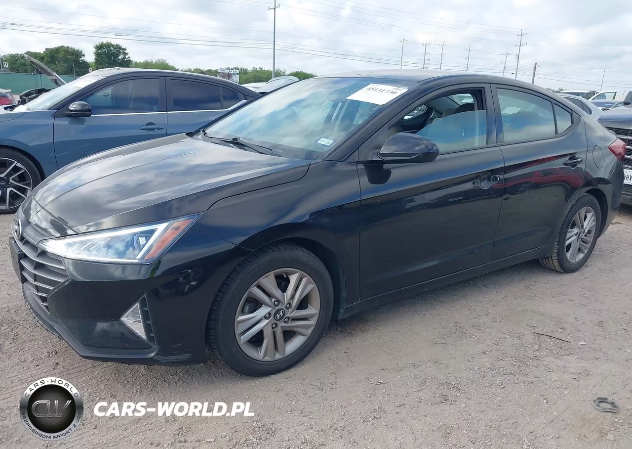2019 Hyundai Elantra Sel VIN:KMHD84LFXKU755939 - 2