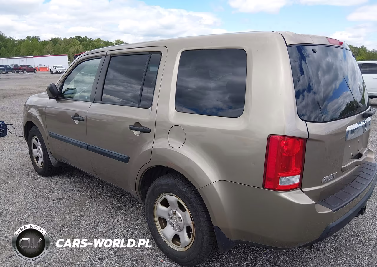 2009 Honda Pilot Lx VIN:5FNYF48289B051842 - 3