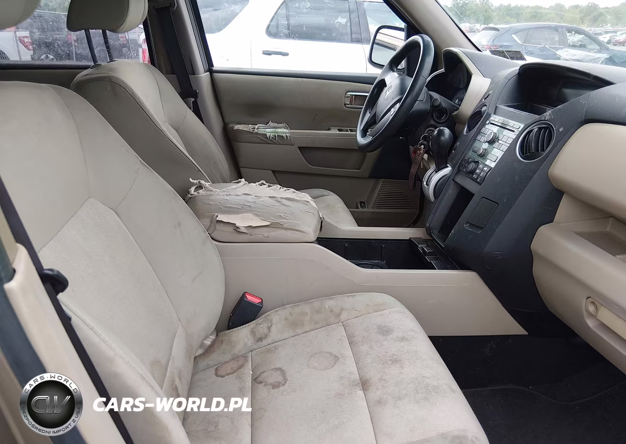 2009 Honda Pilot Lx VIN:5FNYF48289B051842 - 5