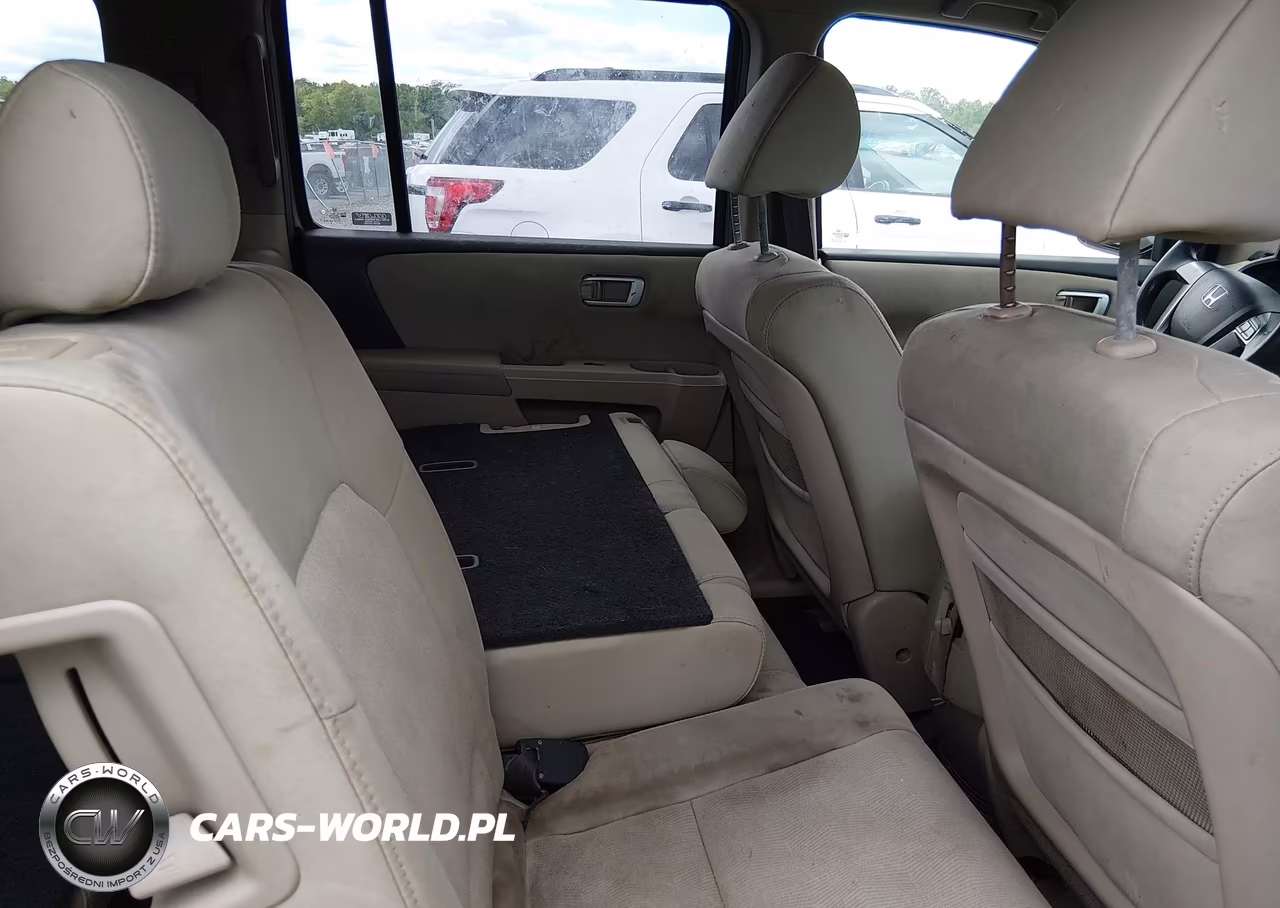 2009 Honda Pilot Lx VIN:5FNYF48289B051842 - 8