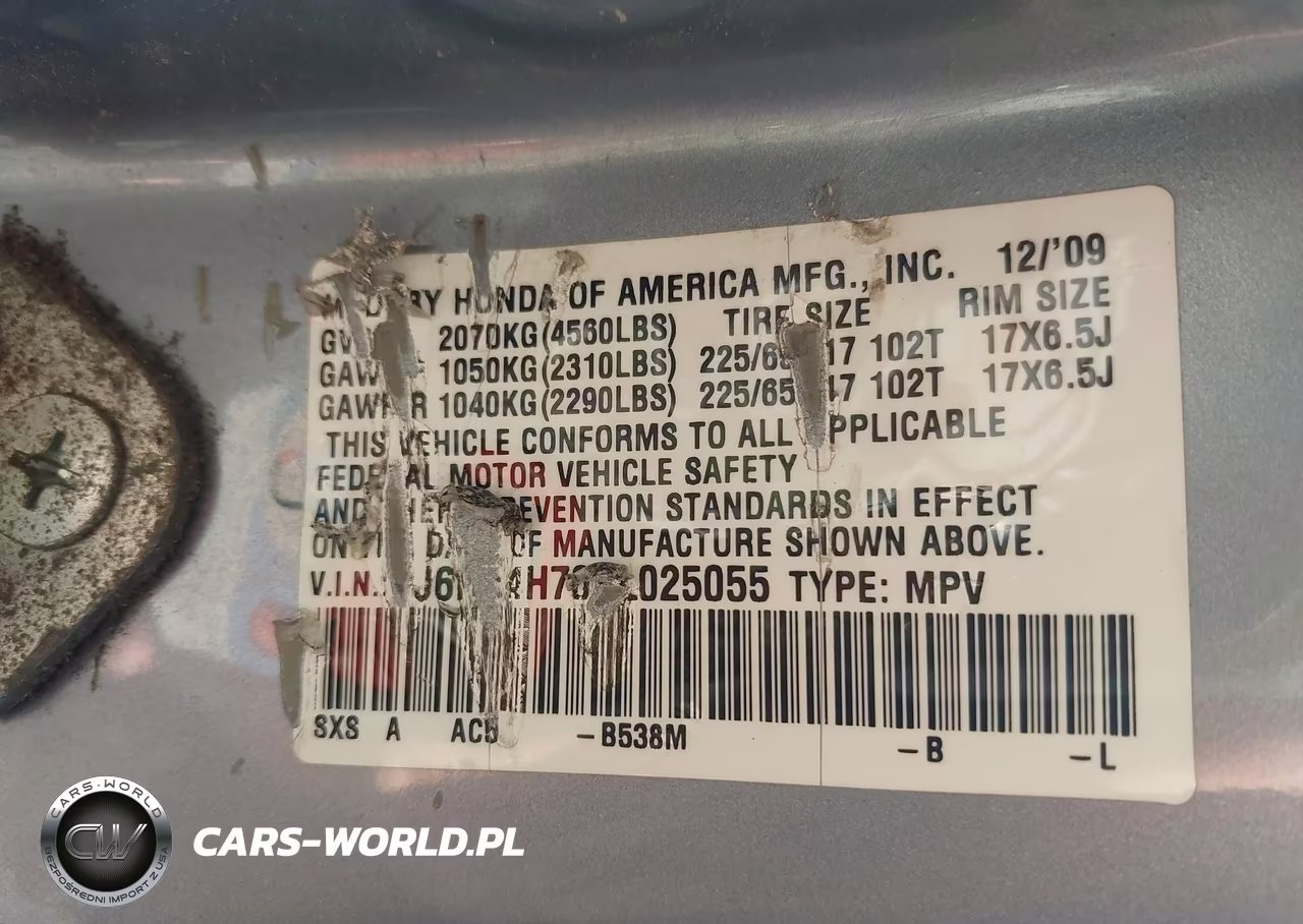 2010 Honda Cr-V Ex-L VIN:5J6RE4H70AL025055 - 13