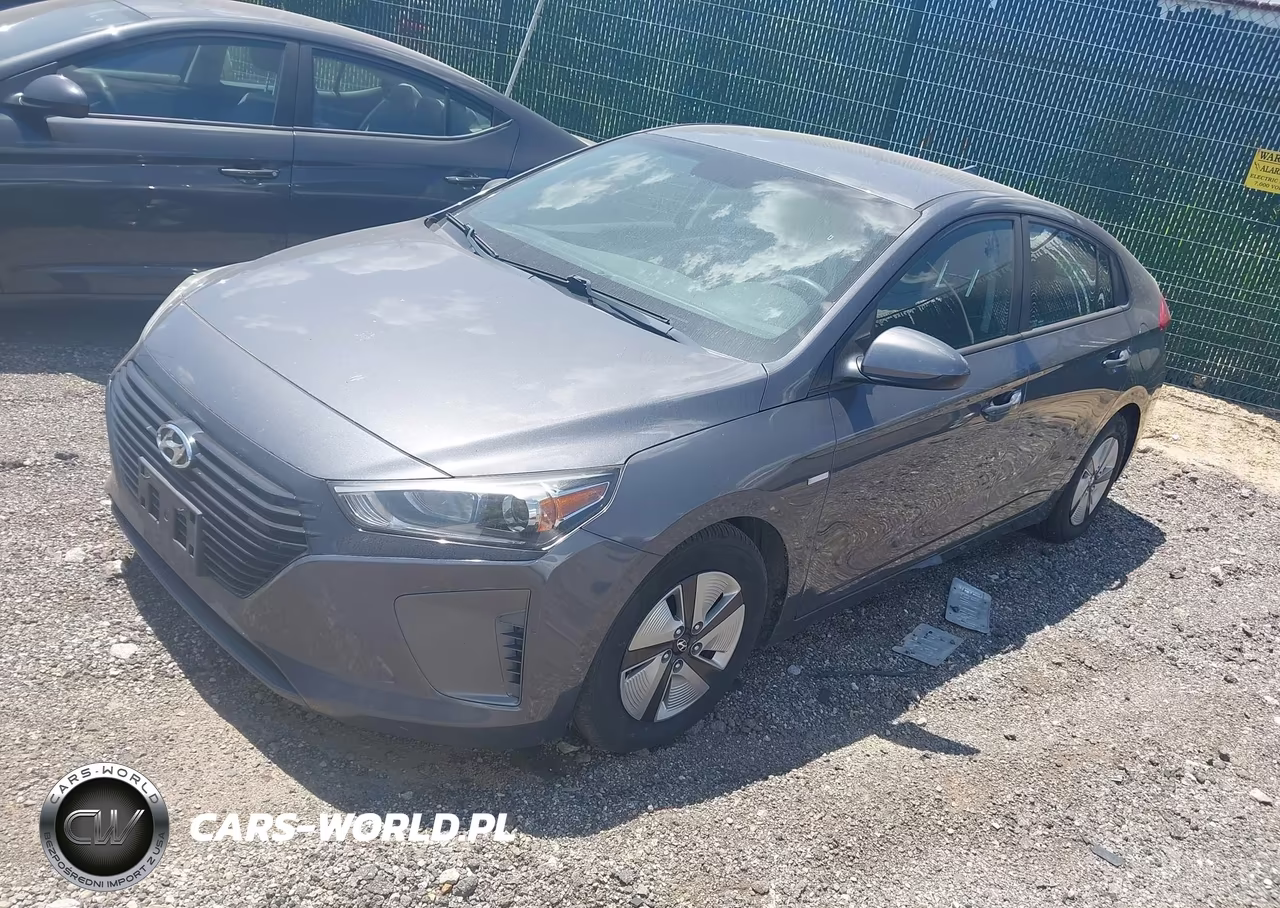 2018 Hyundai Ioniq Hybrid Blue VIN:KMHC65LCXJU076023 - 2