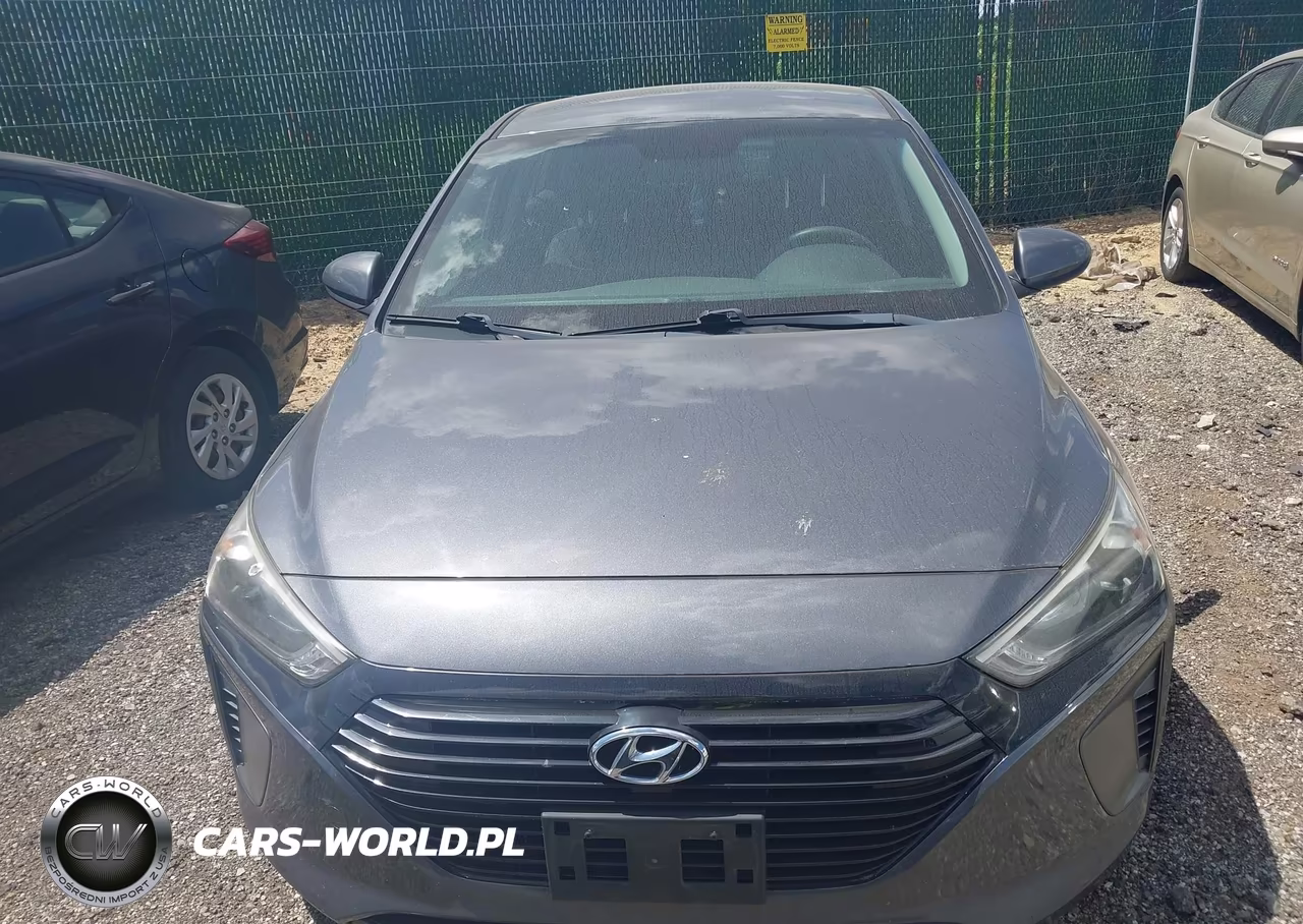 2018 Hyundai Ioniq Hybrid Blue VIN:KMHC65LCXJU076023 - 6