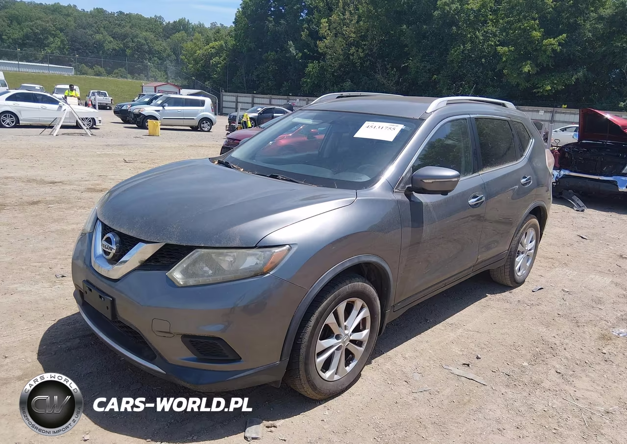 2015 Nissan Rogue Sv VIN:KNMAT2MT7FP517324 - 2