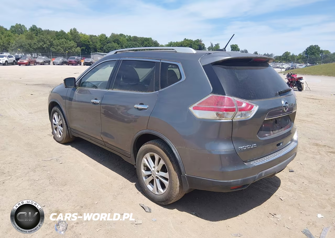 2015 Nissan Rogue Sv VIN:KNMAT2MT7FP517324 - 3