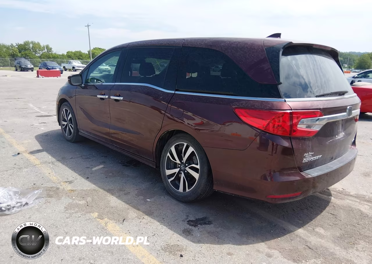 2018 Honda Odyssey Elite VIN:5FNRL6H96JB038579 - 3