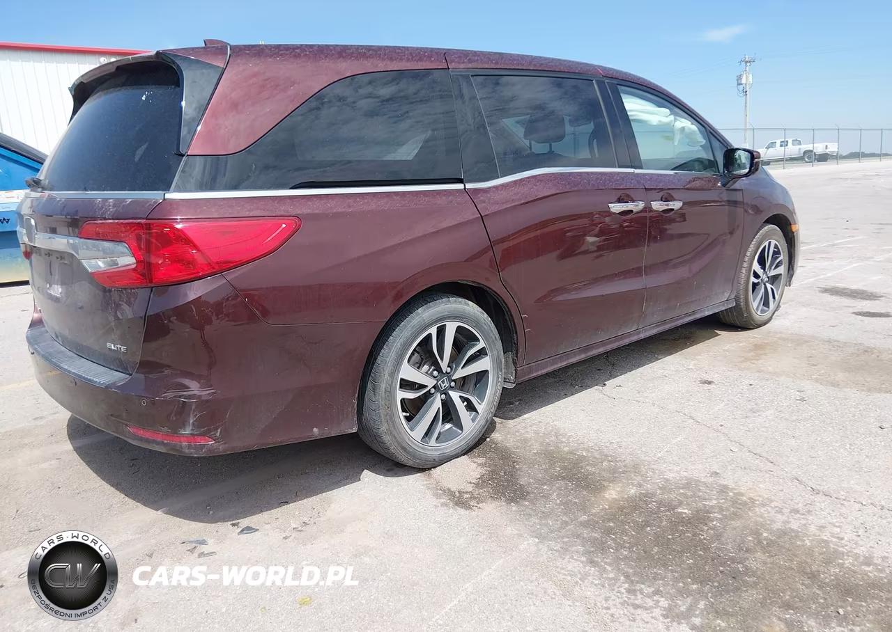2018 Honda Odyssey Elite VIN:5FNRL6H96JB038579 - 4