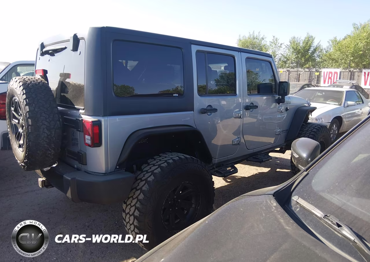 2018 Jeep Wrangler Jk Unlimited Willy Wheeler W 4X4 VIN:1C4BJWDG4JL810666 - 4