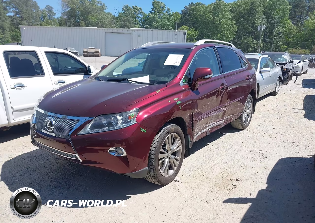 2013 Lexus Rx 350 VIN:JTJZK1BA6D2009693 - 2
