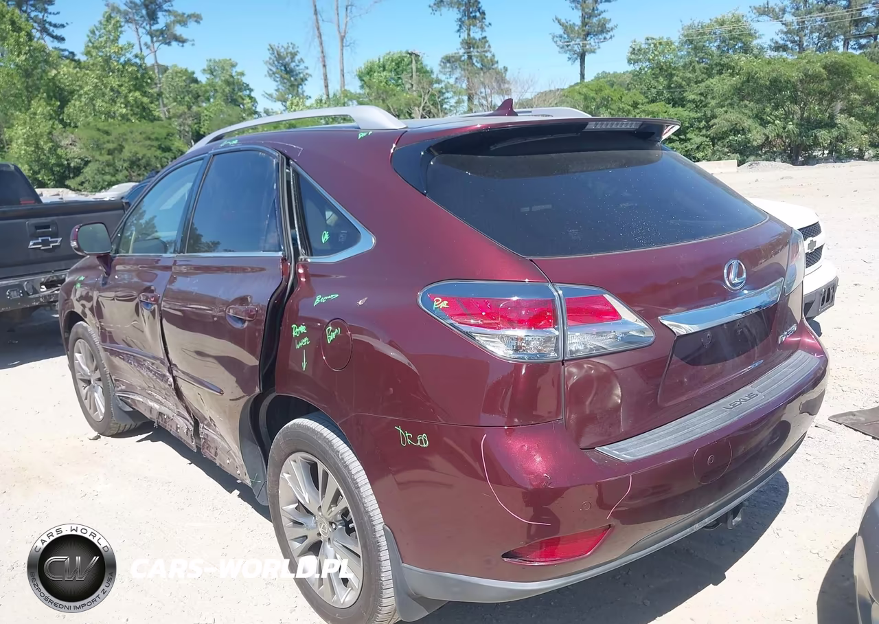 2013 Lexus Rx 350 VIN:JTJZK1BA6D2009693 - 3