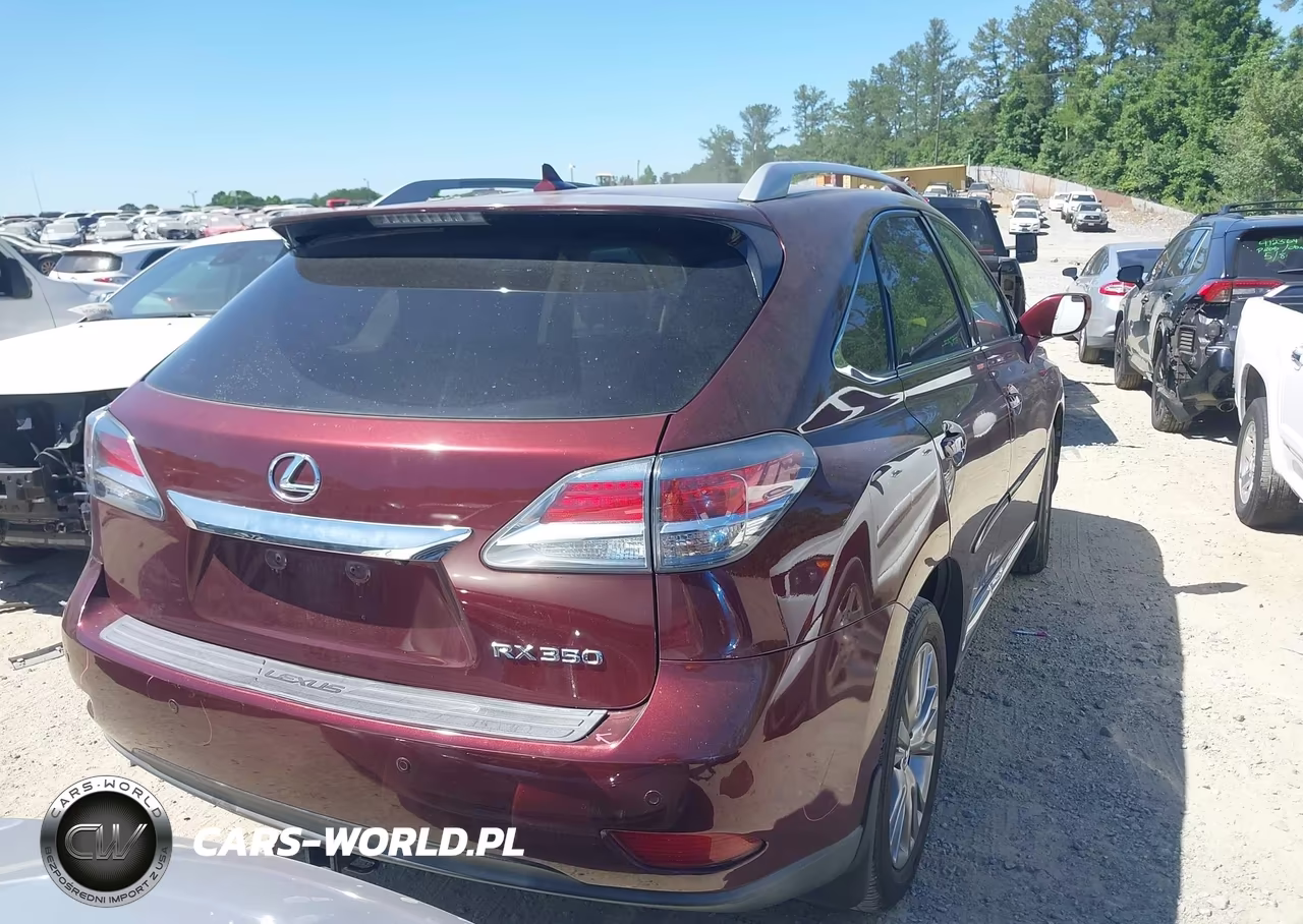 2013 Lexus Rx 350 VIN:JTJZK1BA6D2009693 - 4