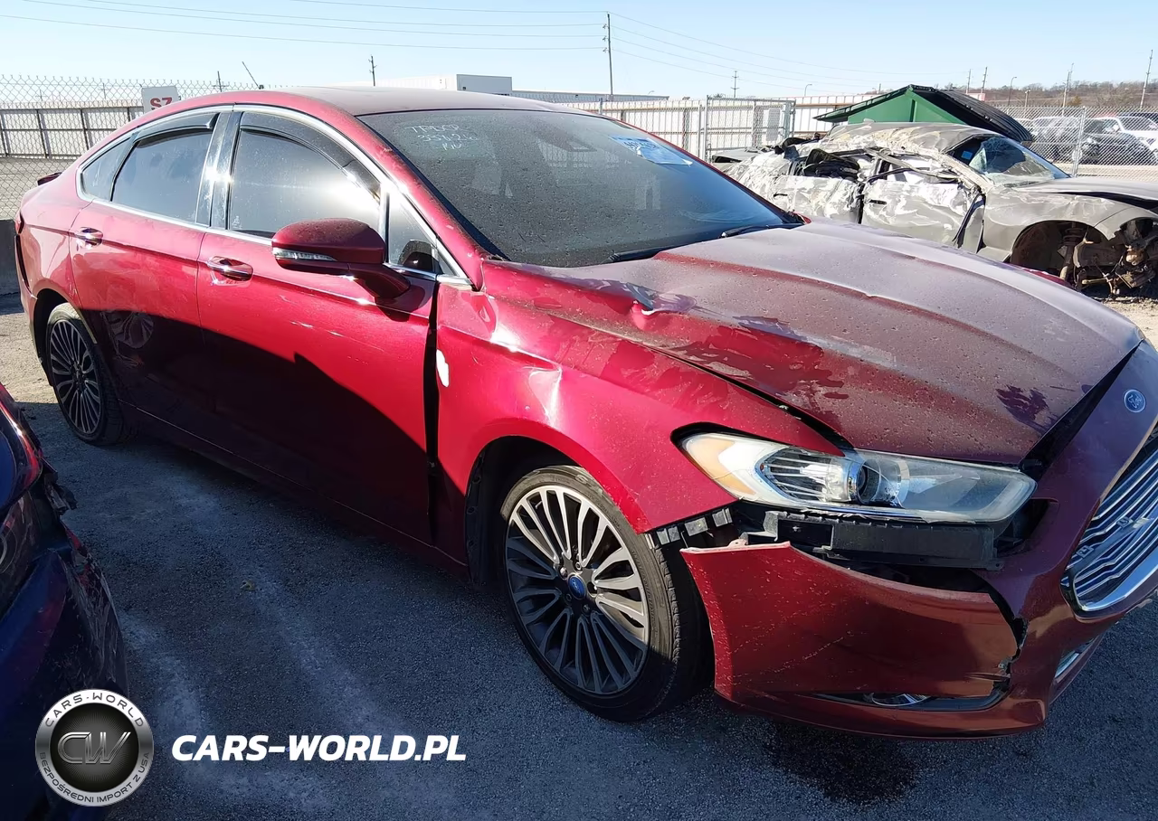 2016 Ford Fusion Titanium VIN:3FA6P0K96GR366322 - 14