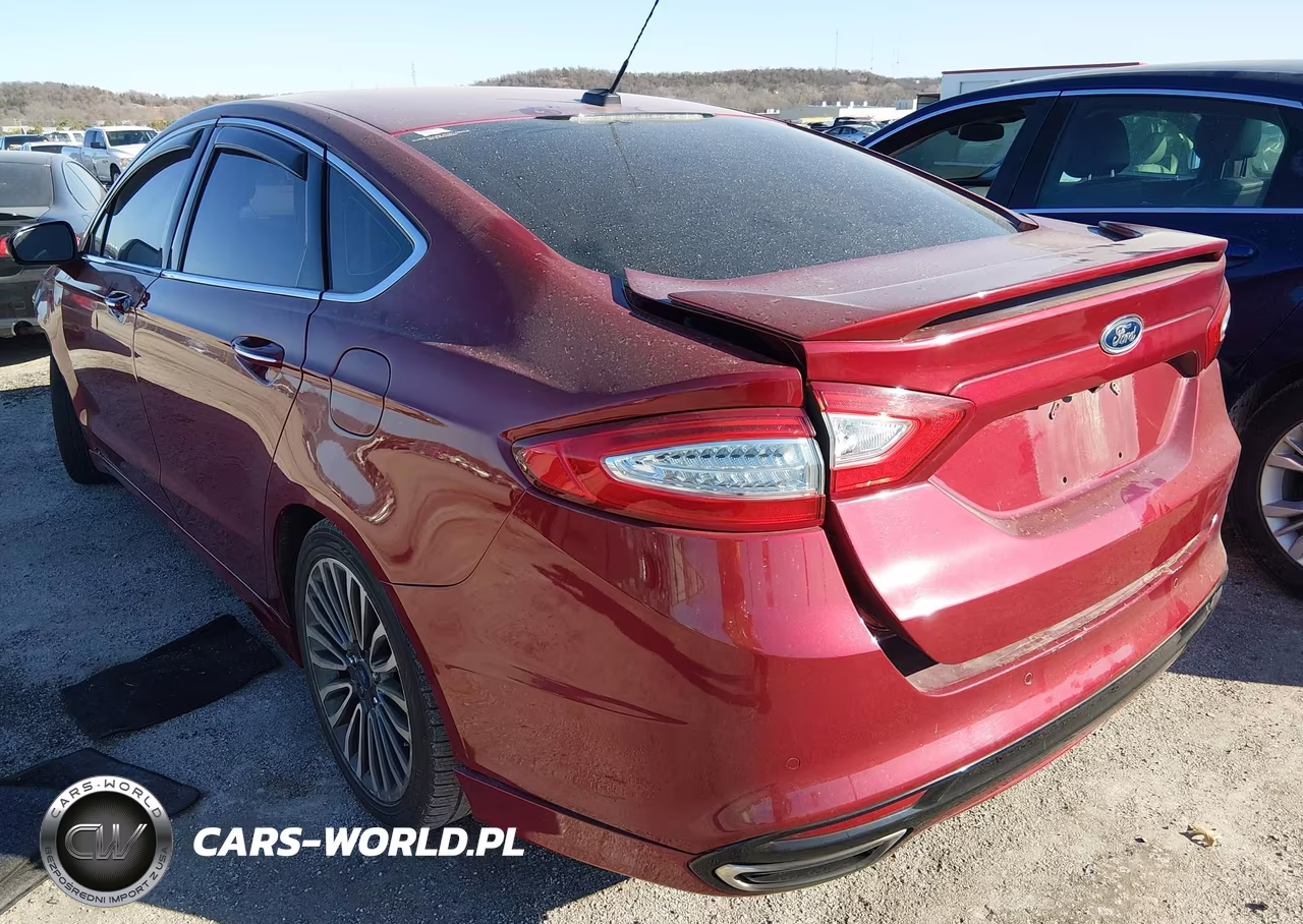 2016 Ford Fusion Titanium VIN:3FA6P0K96GR366322 - 3