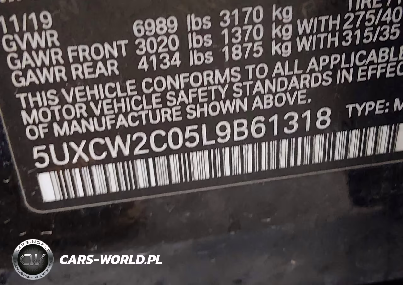 2020 BMW X7 xDrive40I VIN:5UXCW2C05L9B61318 - 9
