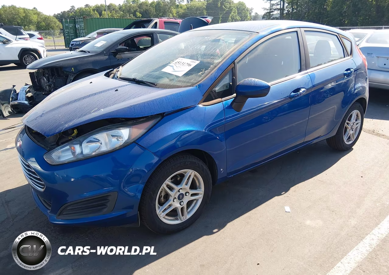 2019 Ford Fiesta Se VIN:3FADP4EJ4KM157414 - 2