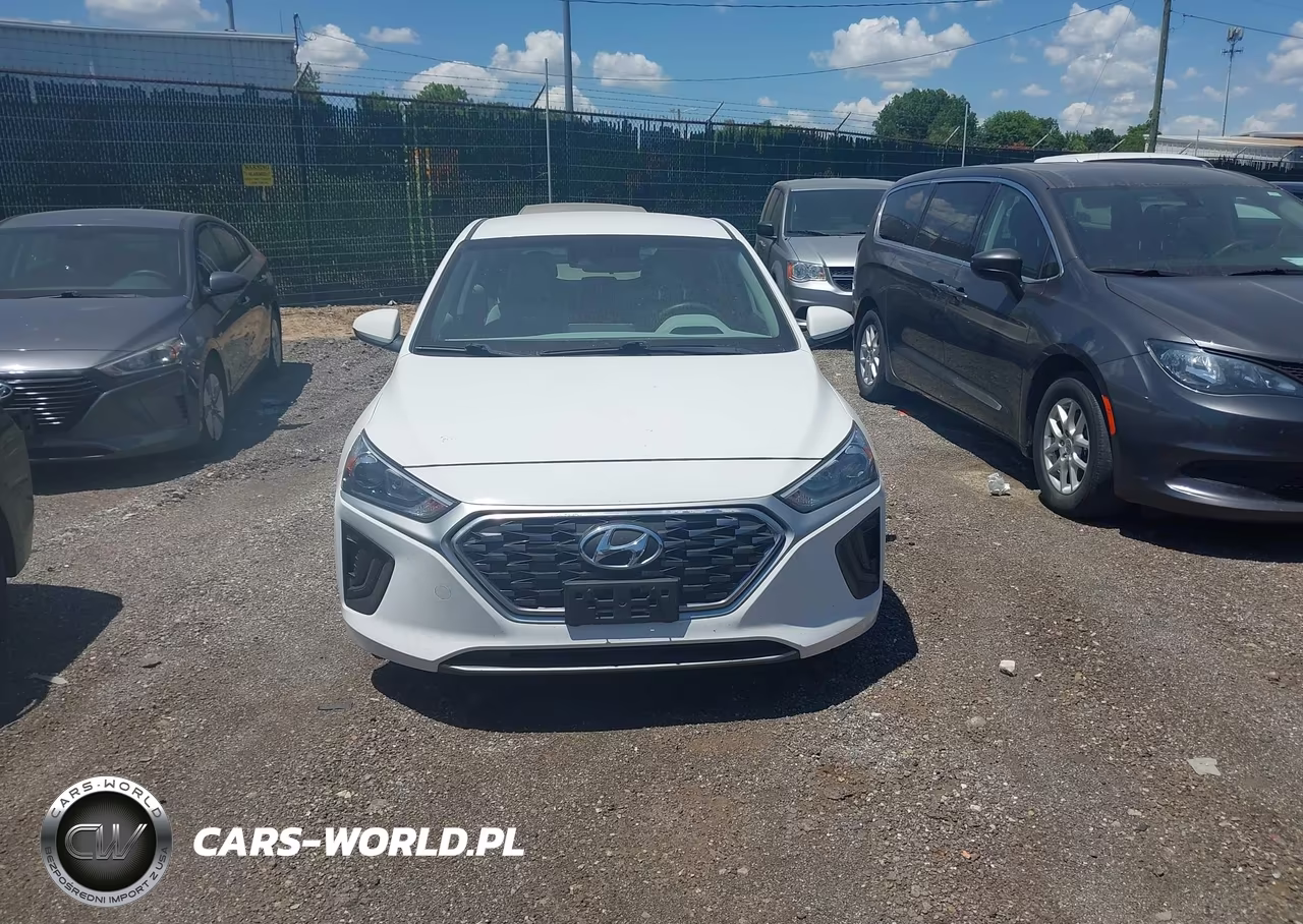 2020 Hyundai Ioniq Hybrid Blue VIN:KMHC65LC3LU219980 - 12