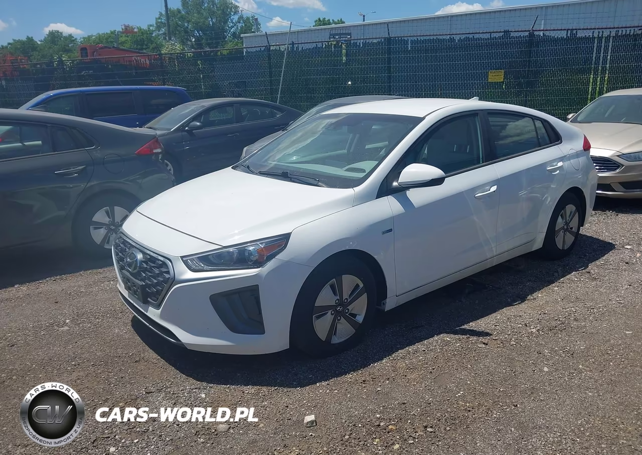 2020 Hyundai Ioniq Hybrid Blue VIN:KMHC65LC3LU219980 - 2