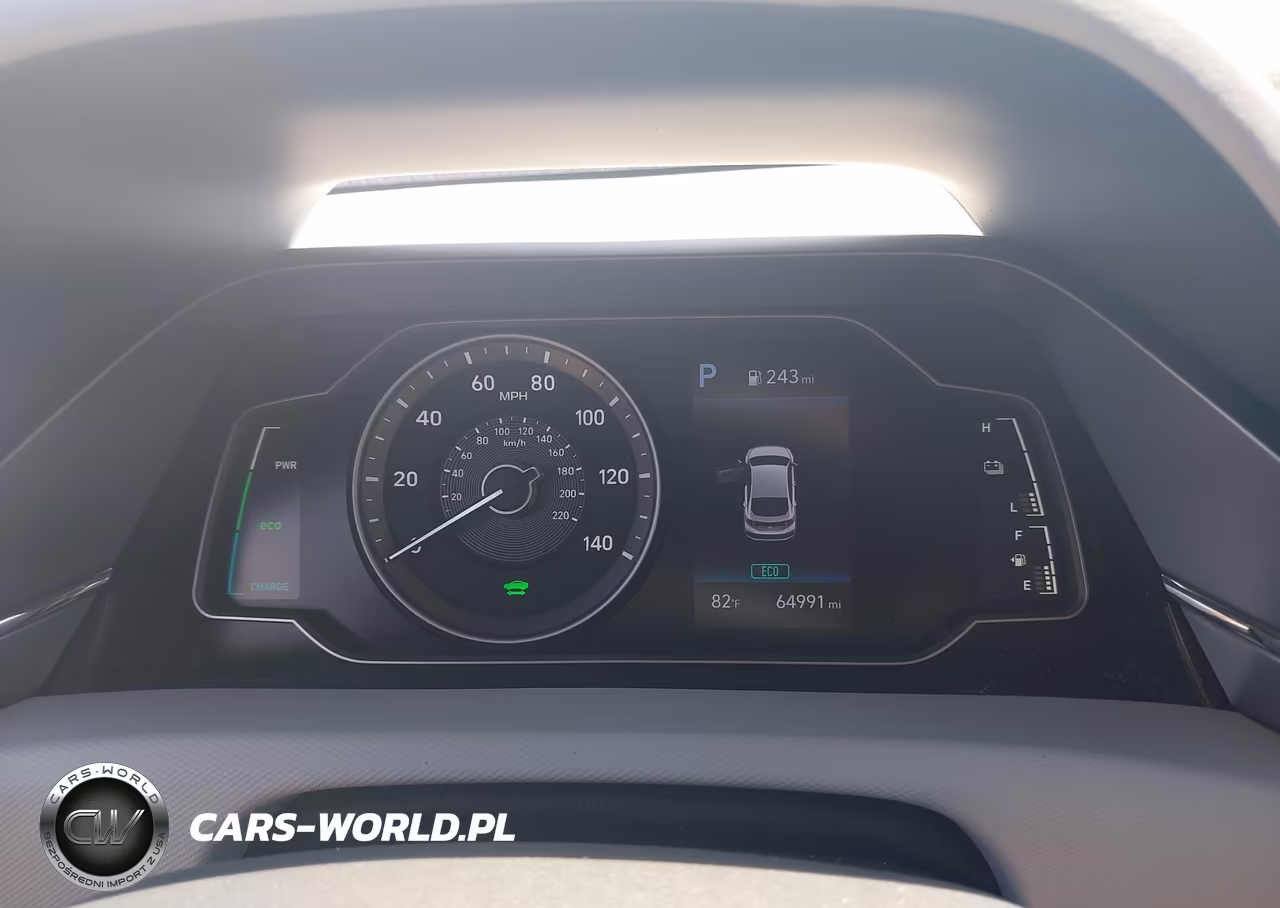 2020 Hyundai Ioniq Hybrid Blue VIN:KMHC65LC3LU219980 - 7
