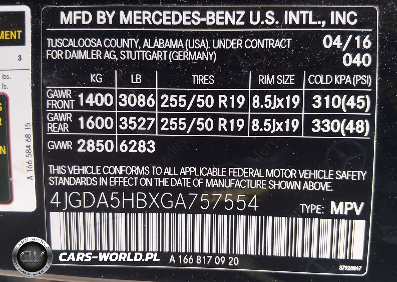 2016 Mercedes-Benz Gle 350 4Matic VIN:4JGDA5HBXGA757554 - 9