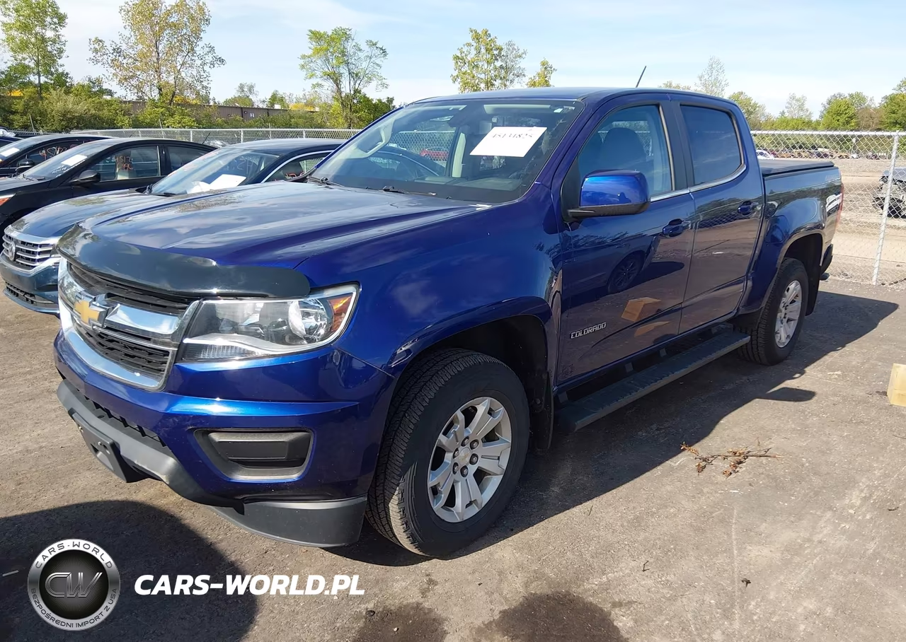 2017 Chevrolet Colorado Lt VIN:1GCGTCEN2H1222220 - 2