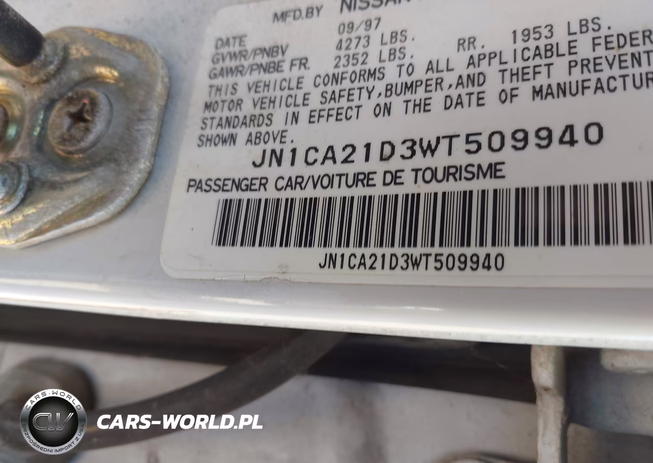 1998 Nissan Maxima Gle-Gxe-Se VIN:JN1CA21D3WT509940 - 9