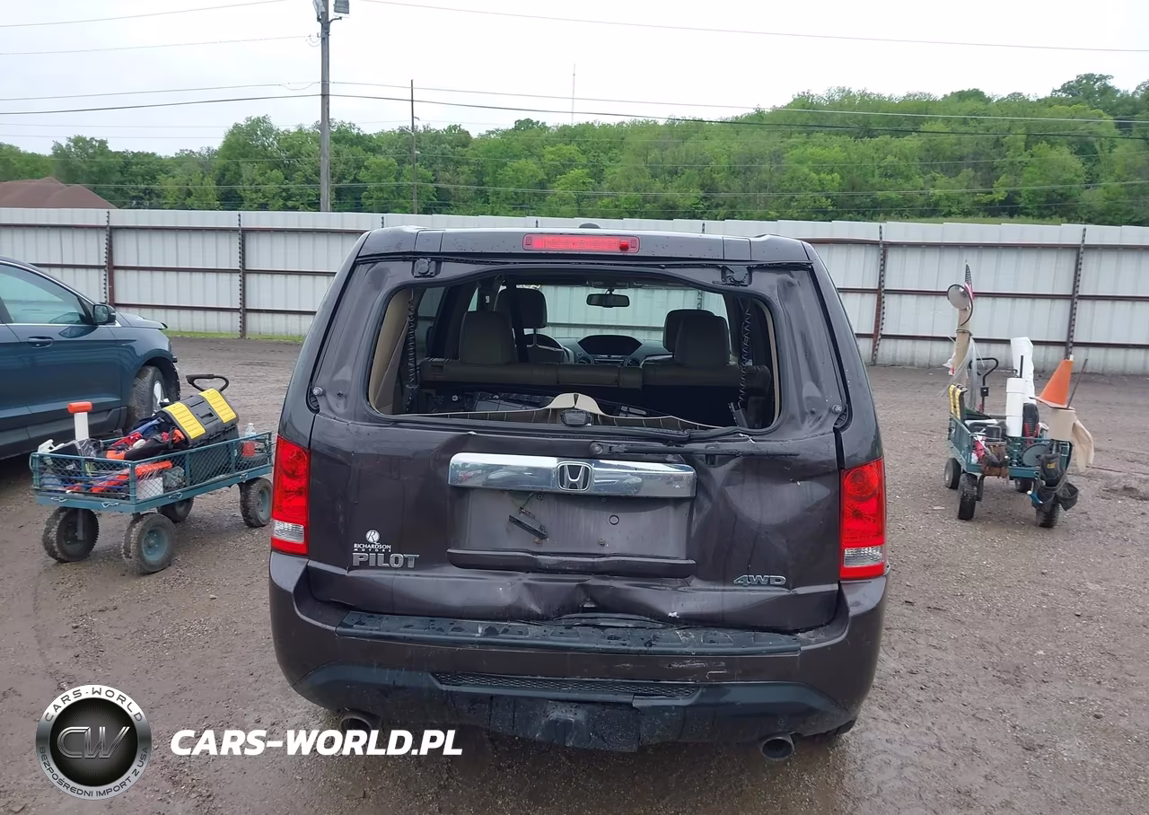 2013 Honda Pilot Ex-L VIN:5FNYF4H52DB045411 - 16