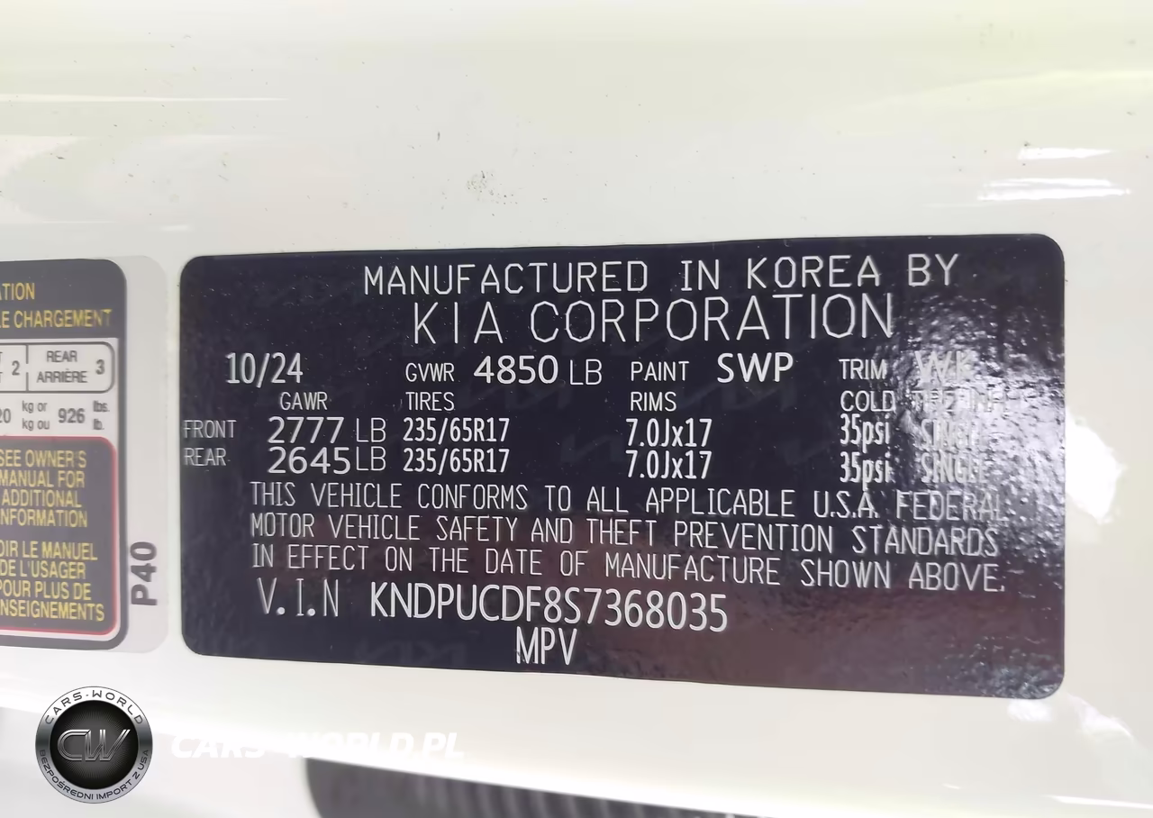 2025 Kia Sportage Lx VIN:KNDPUCDF8S7368035 - 9