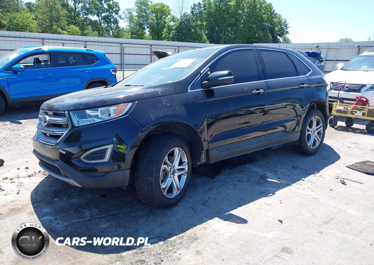 2017 Ford Edge Titanium VIN:2FMPK3K97HBB11690 - 2