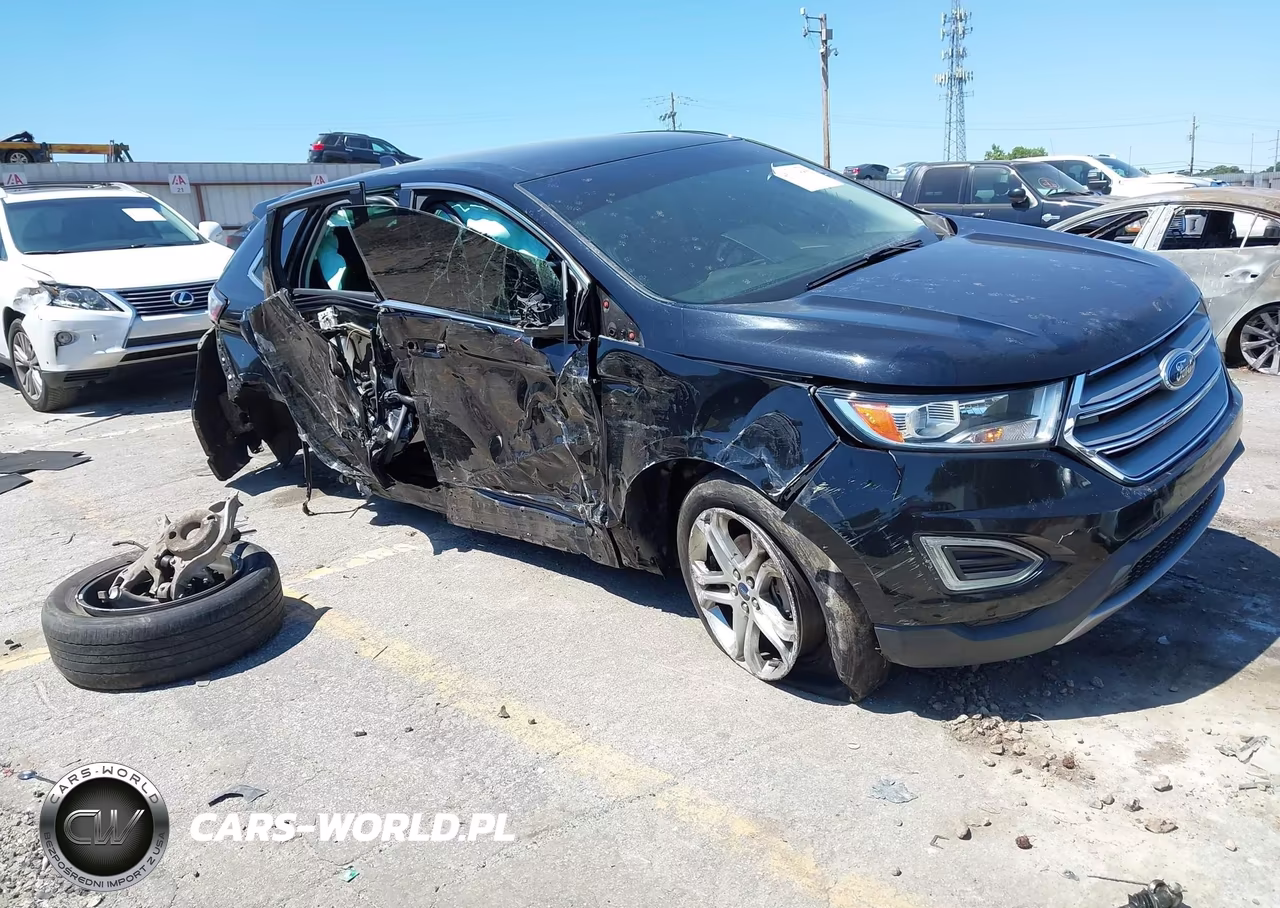 2017 Ford Edge Titanium VIN:2FMPK3K97HBB11690 - 6