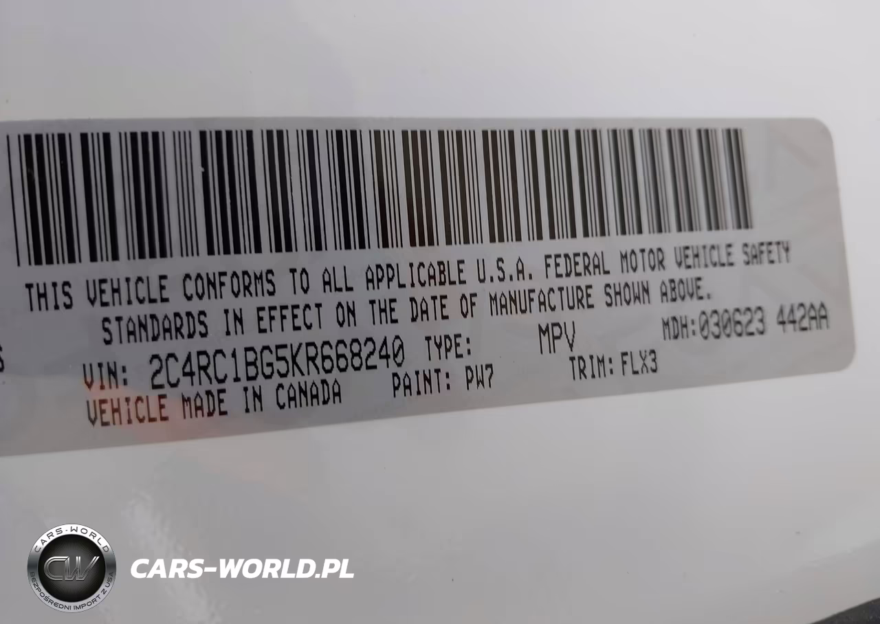 2019 Chrysler Pacifica Touring L VIN:2C4RC1BG5KR668240 - 9