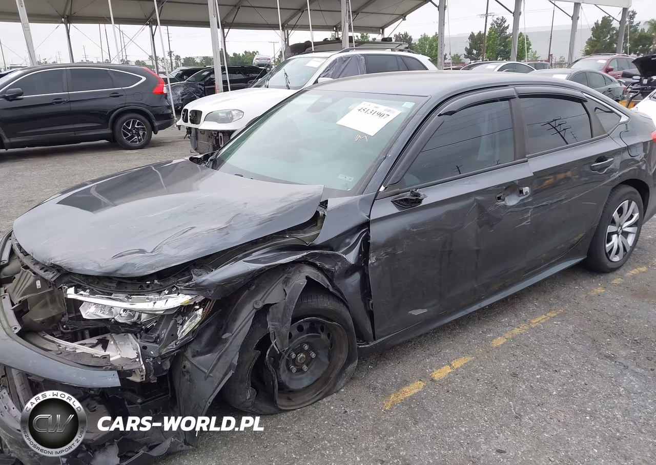 2023 Honda Civic Lx VIN:2HGFE2F25PH536966 - 2