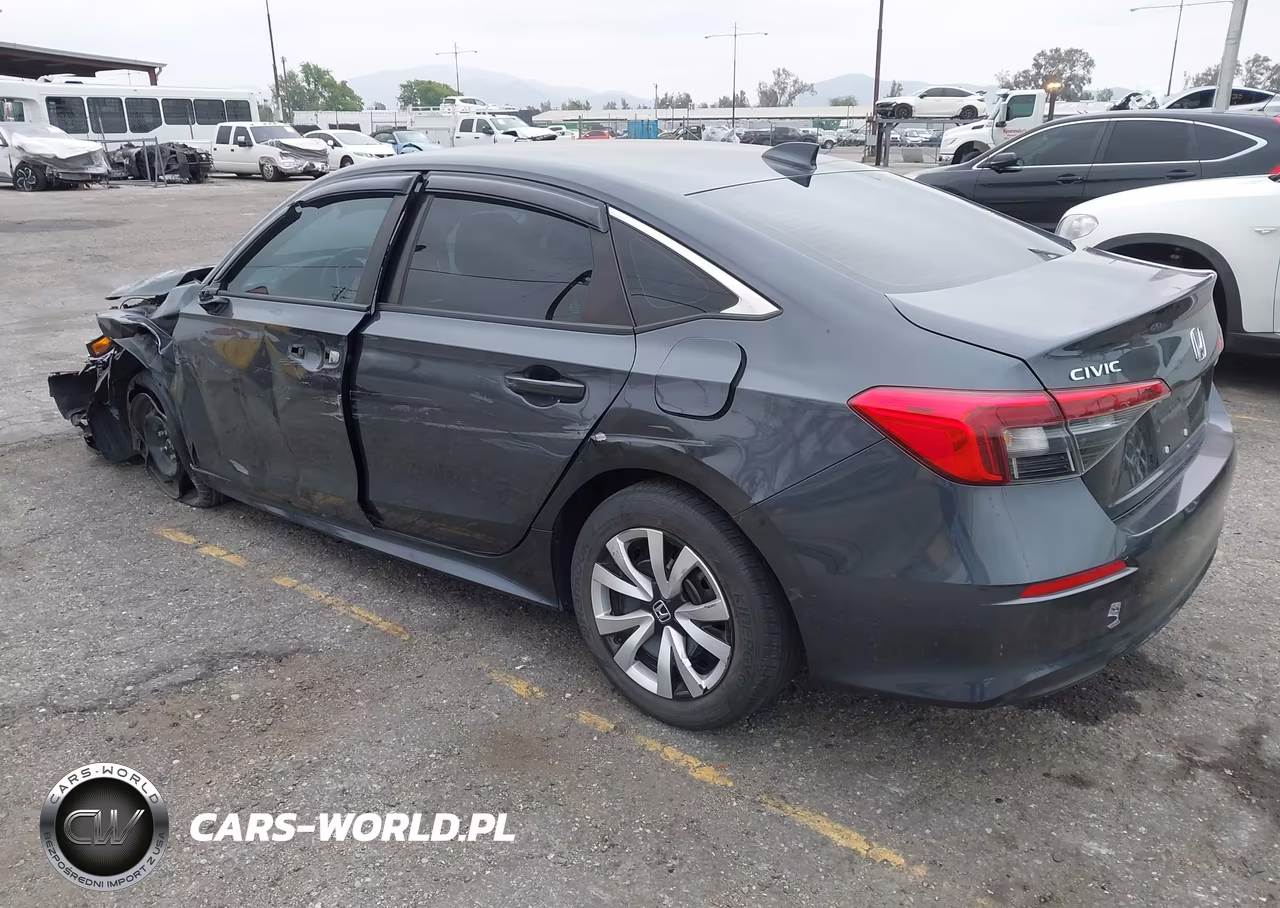 2023 Honda Civic Lx VIN:2HGFE2F25PH536966 - 3