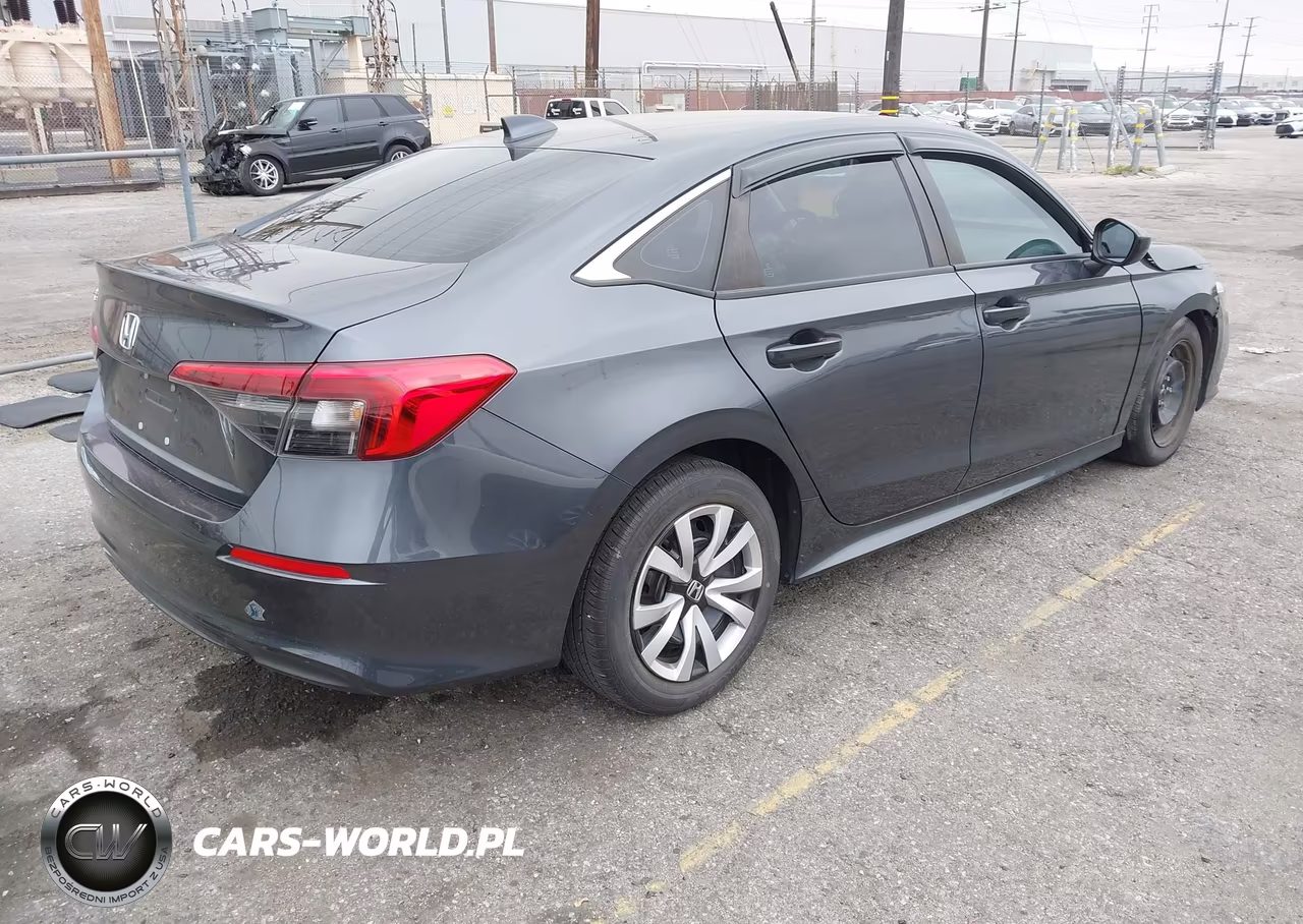 2023 Honda Civic Lx VIN:2HGFE2F25PH536966 - 4