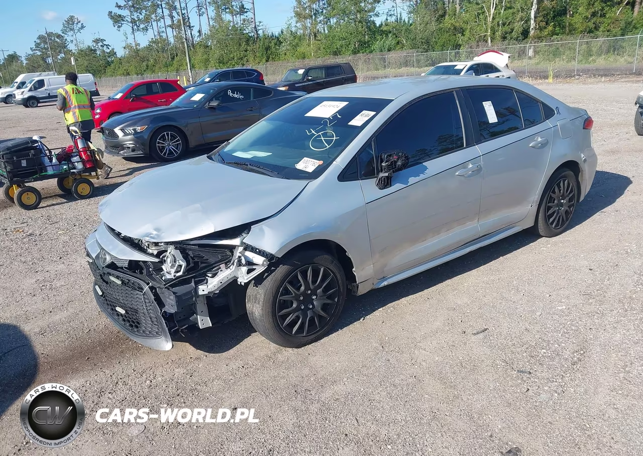 2021 Toyota Corolla Le VIN:5YFEPMAE8MP165146 - 2