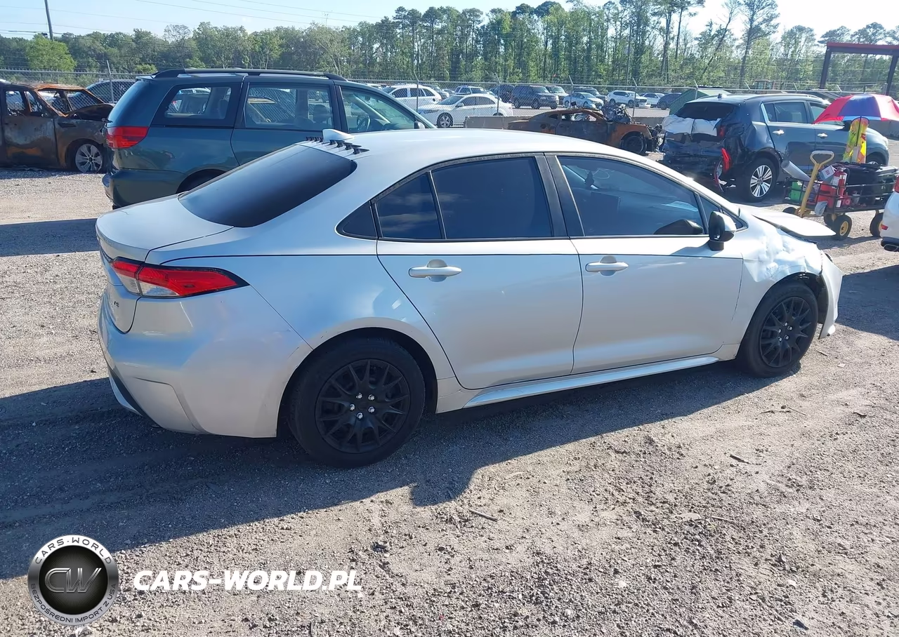 2021 Toyota Corolla Le VIN:5YFEPMAE8MP165146 - 4