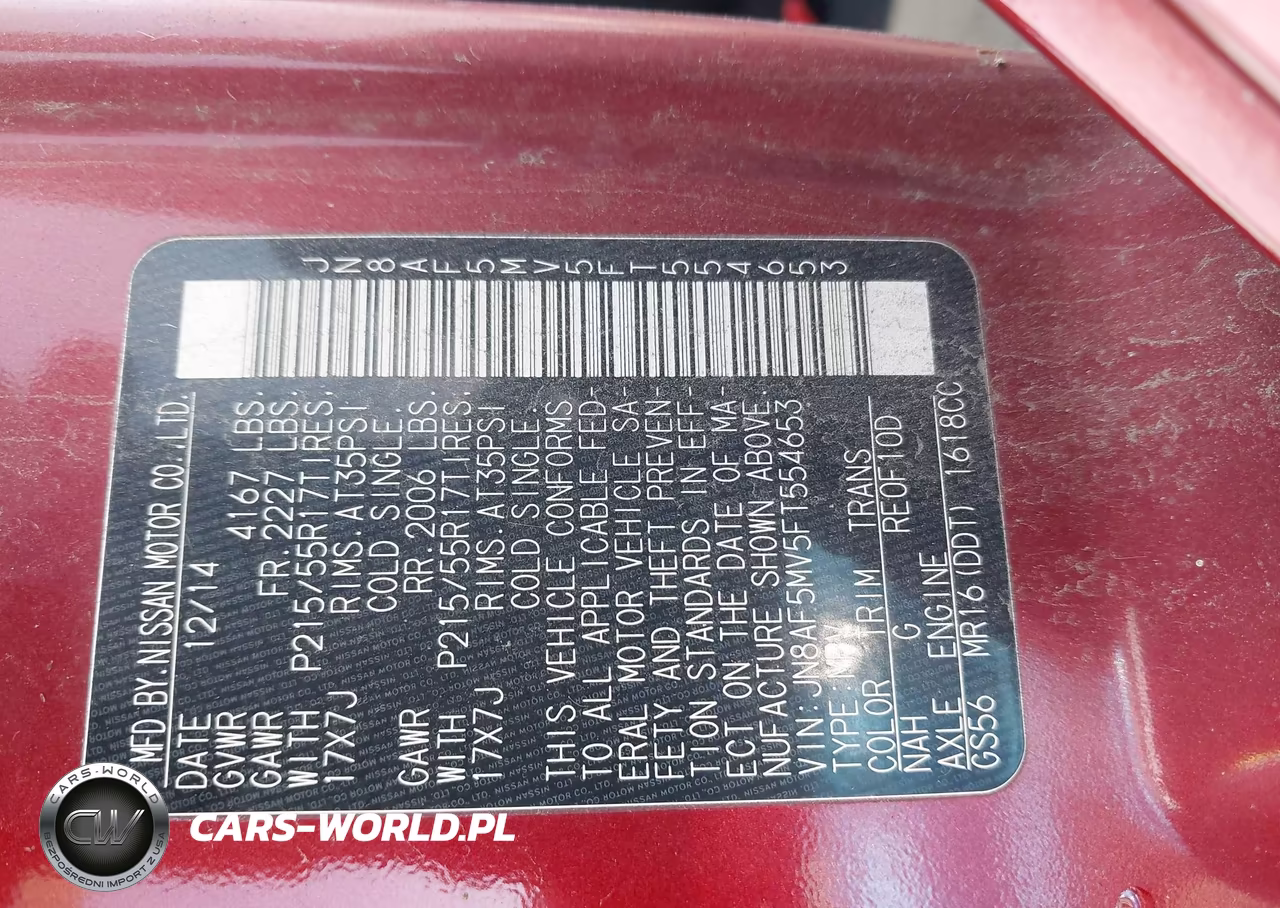 2015 Nissan Juke Sv VIN:JN8AF5MV5FT554653 - 9