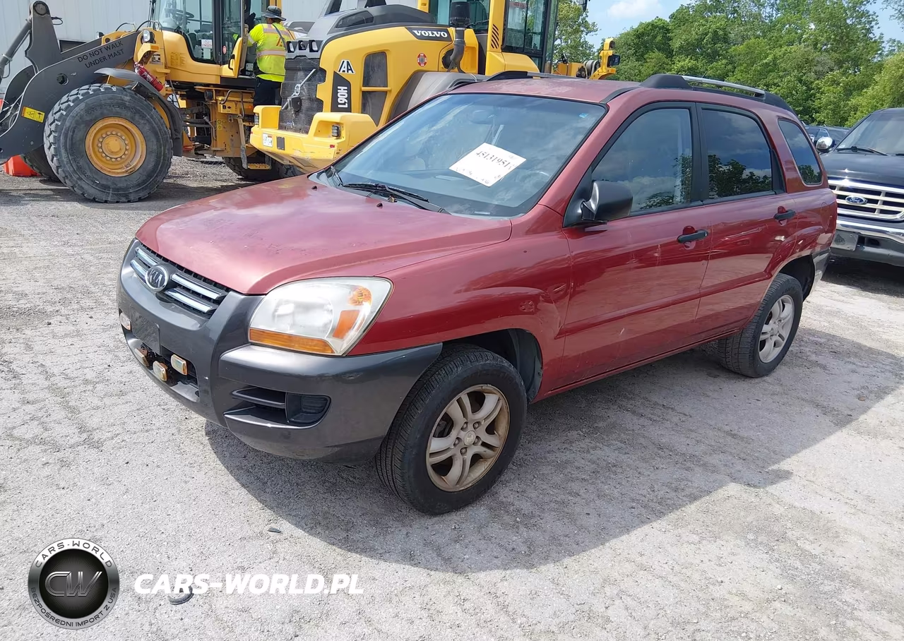2007 Kia Sportage Lx V6 VIN:KNDJF723077313246 - 2