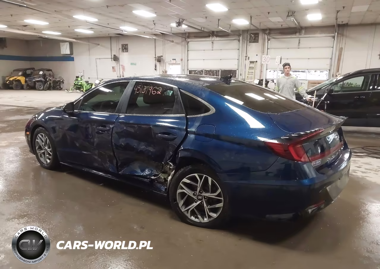 2020 Hyundai Sonata Sel VIN:5NPEL4JAXLH002051 - 3