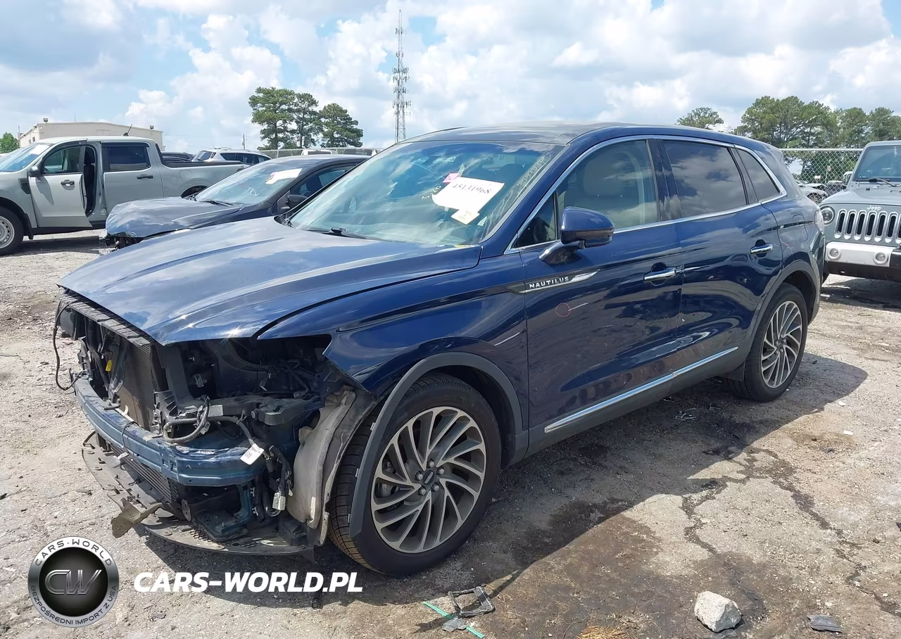 2019 Lincoln Nautilus Reserve VIN:2LMPJ8L95KBL10411 - 2