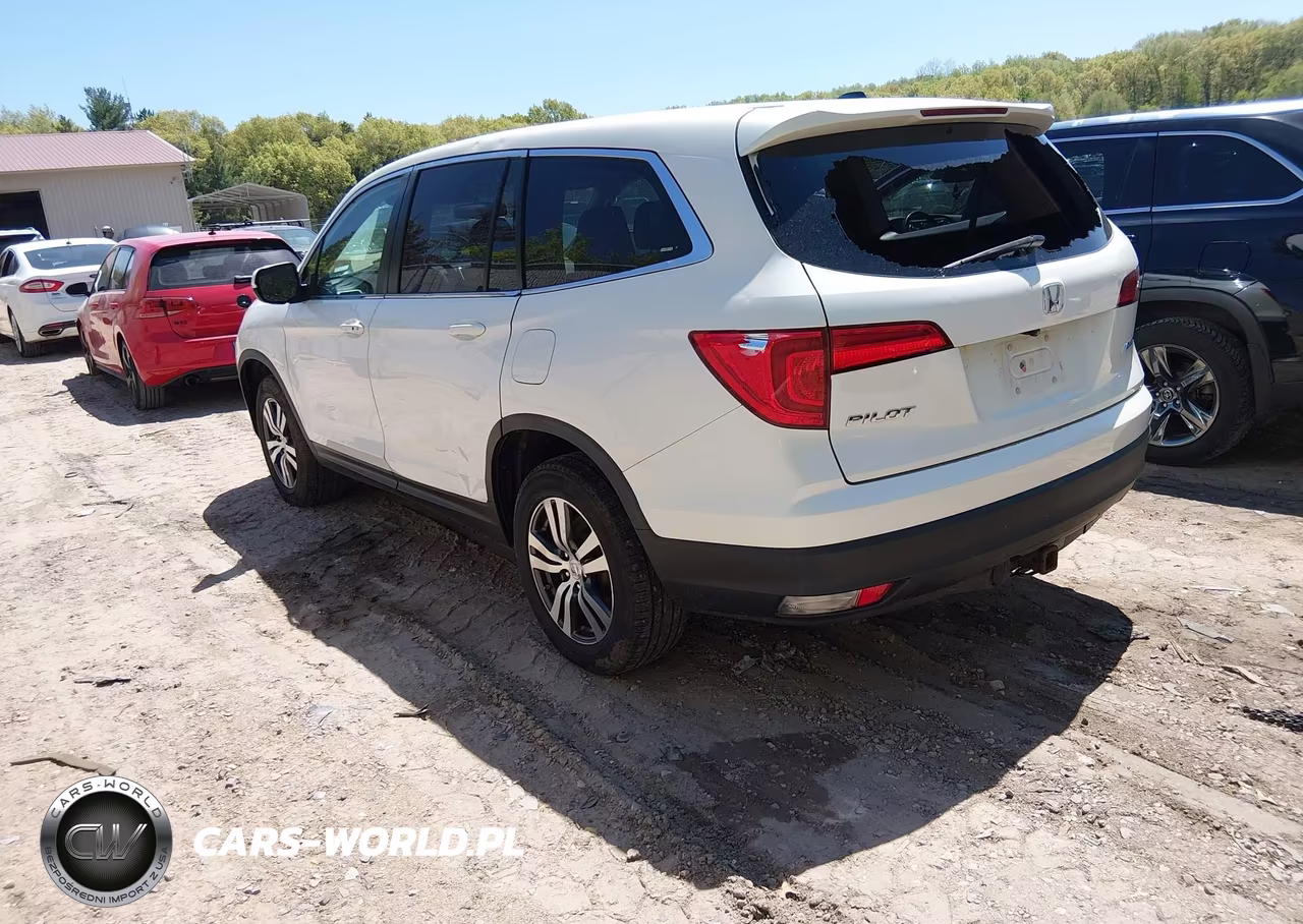 2017 Honda Pilot Ex-L VIN:5FNYF6H53HB049789 - 3