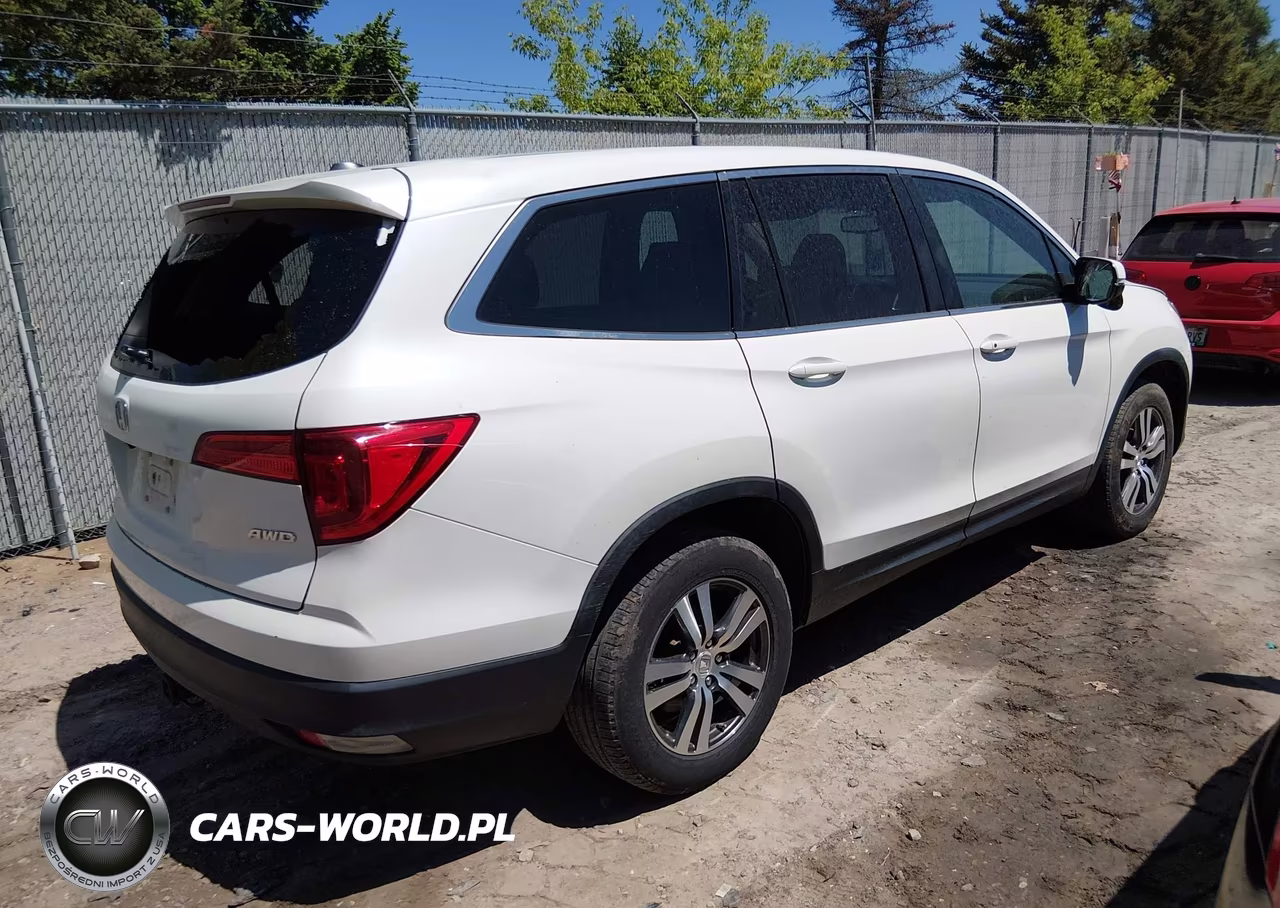 2017 Honda Pilot Ex-L VIN:5FNYF6H53HB049789 - 4