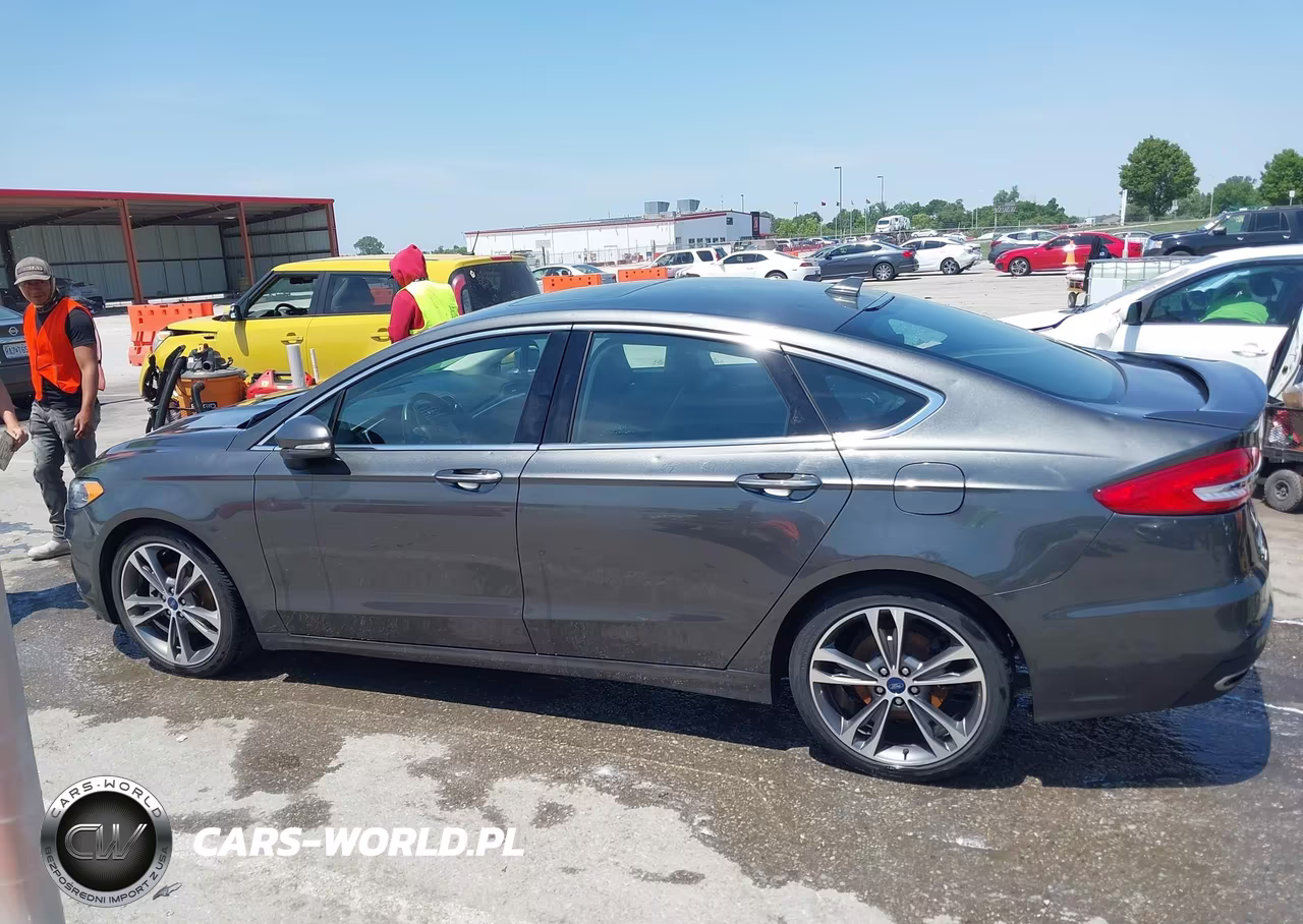 2020 Ford Fusion Titanium VIN:3FA6P0K95LR265606 - 14