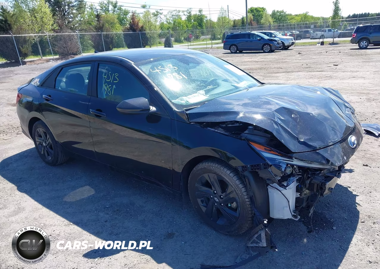 2023 Hyundai Elantra Hybrid Blue