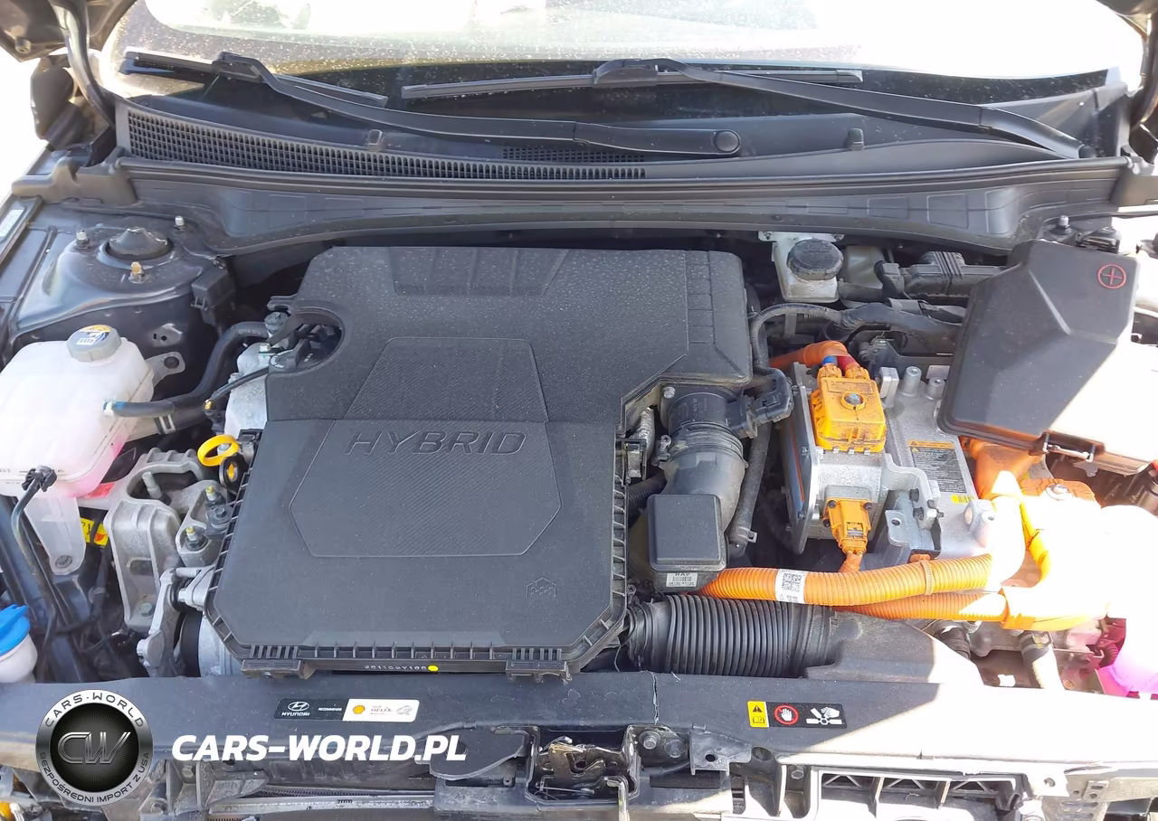 2023 Hyundai Elantra Hybrid Blue VIN:KMHLM4AJXPU058440 - 10