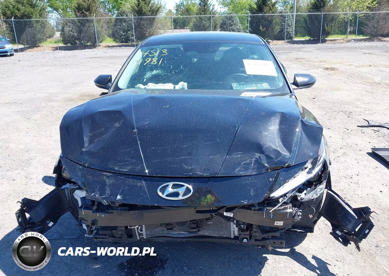 2023 Hyundai Elantra Hybrid Blue VIN:KMHLM4AJXPU058440 - 13