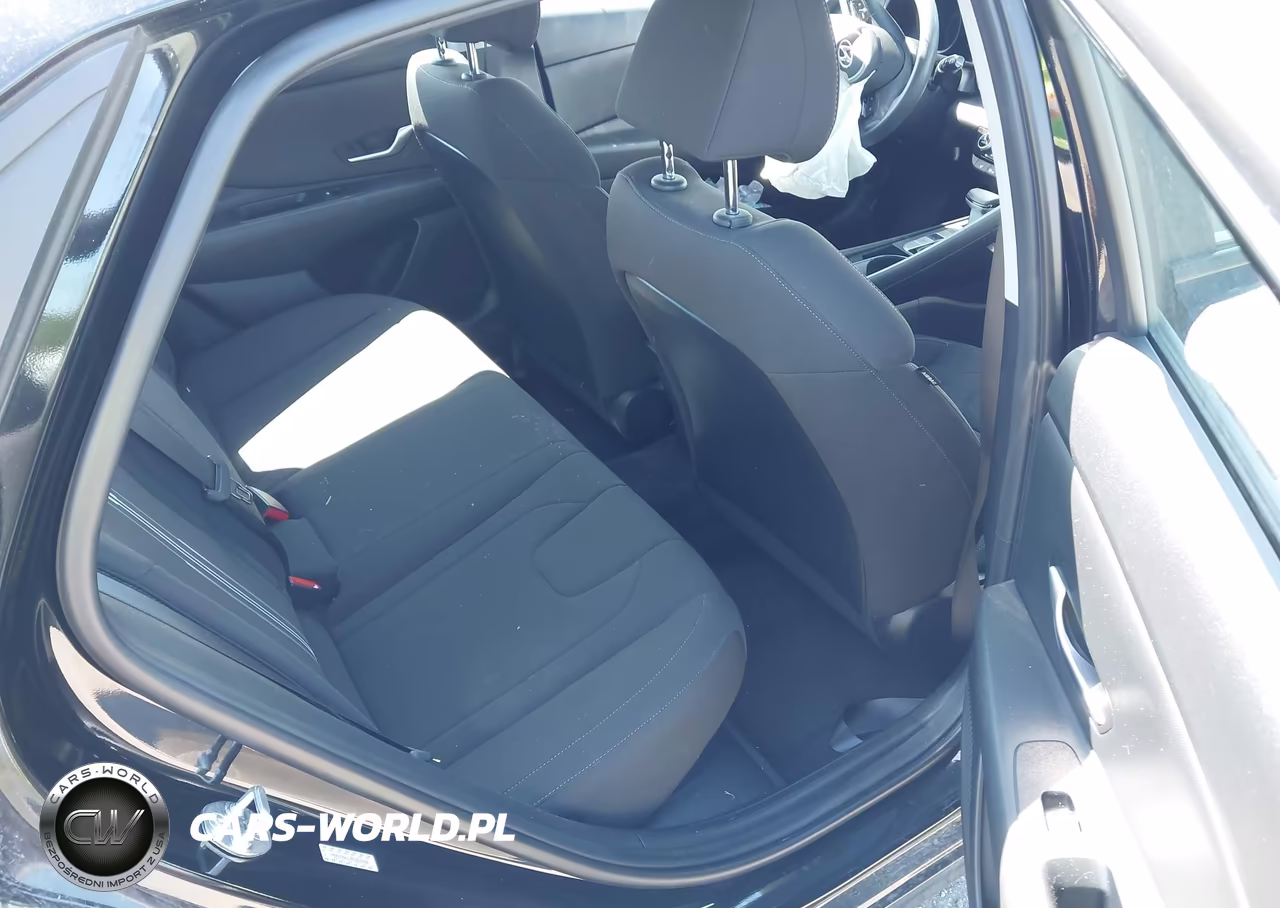 2023 Hyundai Elantra Hybrid Blue VIN:KMHLM4AJXPU058440 - 8