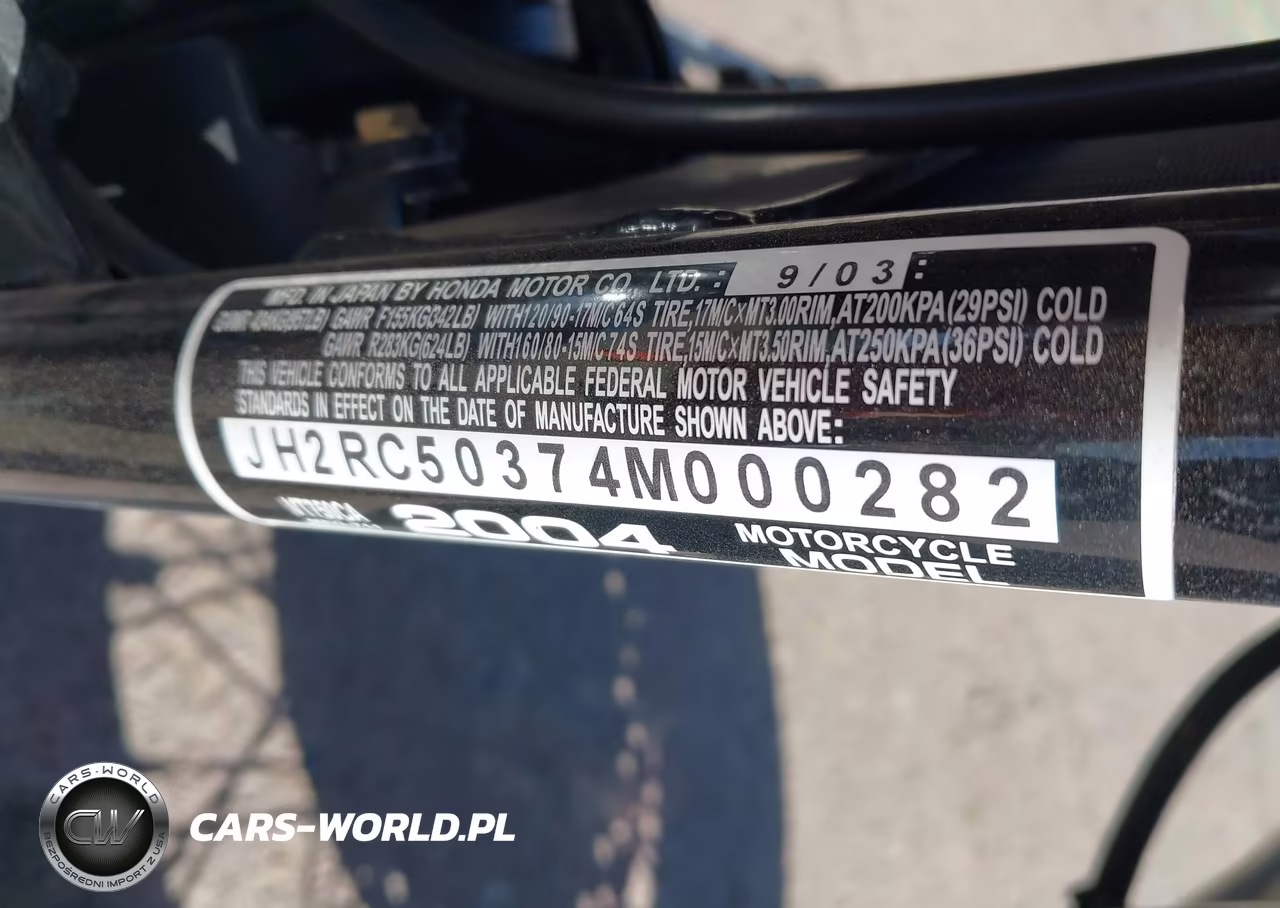 2004 Honda Vt750 Ca VIN:JH2RC50374M000282 - 10