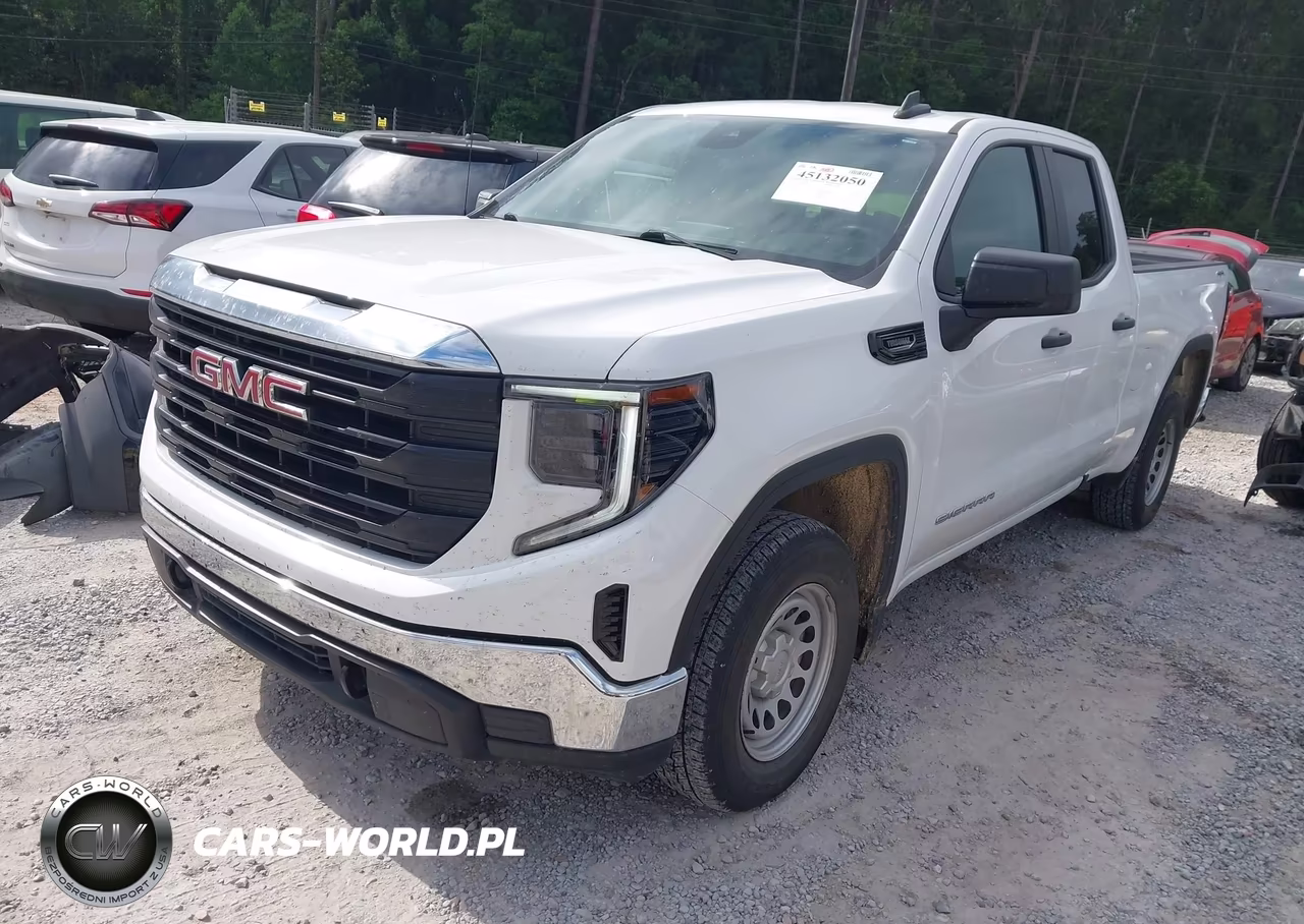 2024 GMC Sierra 1500 4Wd Standard Box Pro VIN:1GTRUAEK0RZ363869 - 2