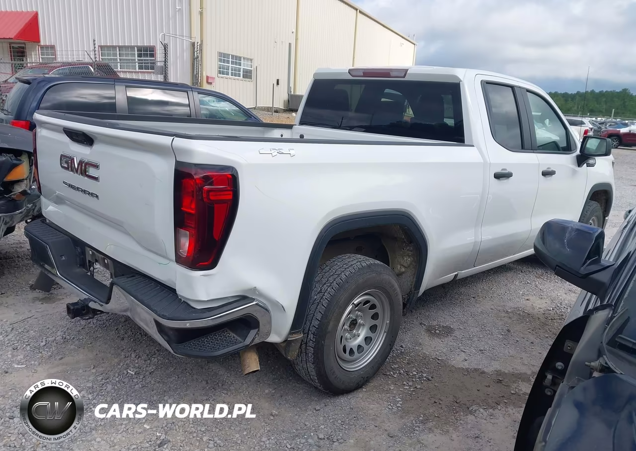 2024 GMC Sierra 1500 4Wd Standard Box Pro VIN:1GTRUAEK0RZ363869 - 4
